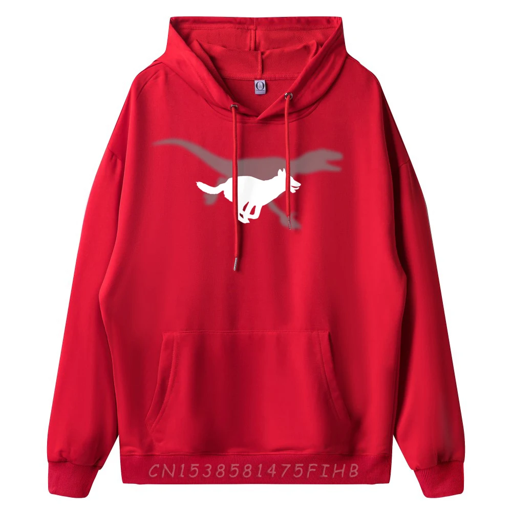 Belgian Malinois Velociraptor Maliraptor Running Vintage Christmas Round Neck Youth Hoodies Coat Graphic Long Sleeve Hoodies