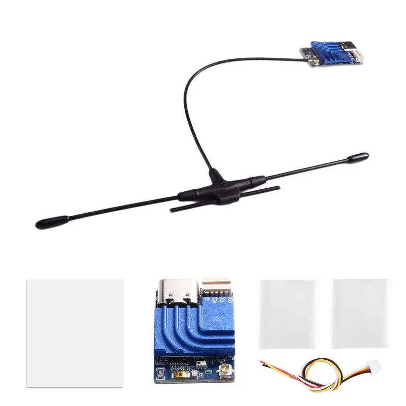 A98Z ELRS UR500 Dual Band 868Mhz 900Mhz 2.4Ghz Ultra-Long Range RX Expresslrs Freq For RC For FPV Traversal Drones