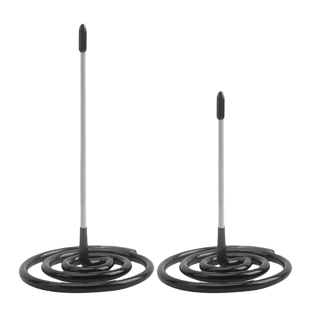 2Pcs Stainless Steel Ticket Spindle Receipt Holder For Restaurant Kitchen Cashier Takeout Orders Efficient Organization