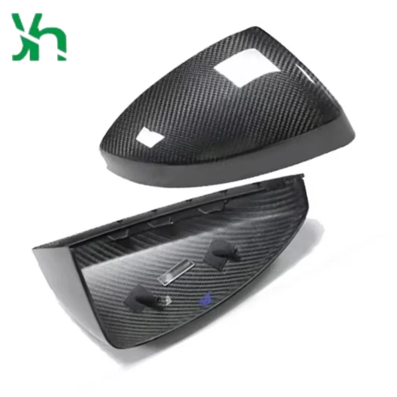 مناسبة لأودي R8(2016-)TT (2015-) TTS (2016-)TTRS (2016-) غطاء مرآة من ألياف الكربون الجافة لاستبدال غطاء مرآة الرؤية الخلفية #5