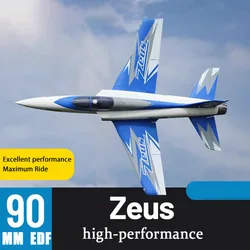 Freewing Rc Aircraft Edf Aircraft Zeus 6s Or 8s Pnp-rtf Electric Jet 90mm Sport Epo&abs Engineering Plastic Aircraft