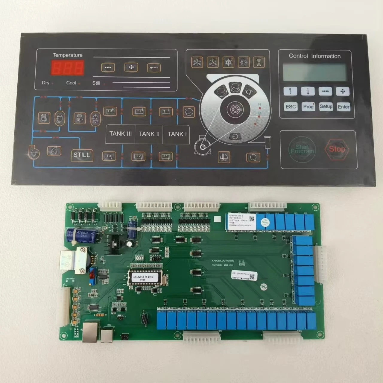 

Industrial Automatic Closed Dry Cleaning Machine Main Line Board Controller KH200A