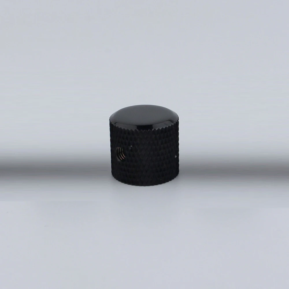 

1 Piece Black Zinc Alloy Guitar Knobs