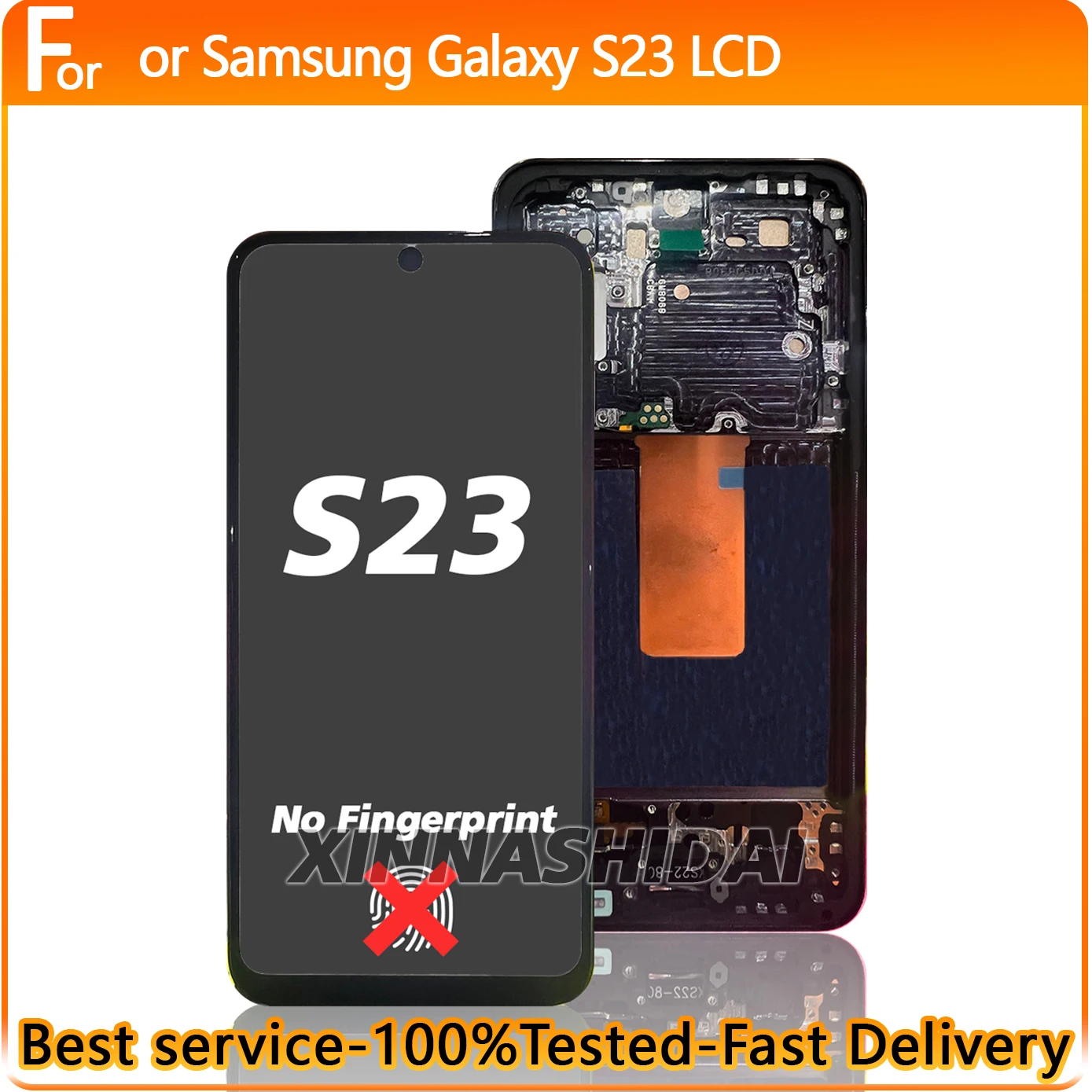 tft-quality-lcd-for-samsung-s23-lcd-display-touch-screen-digitizer-for-samsung-s23-lcd-with-frame-screen