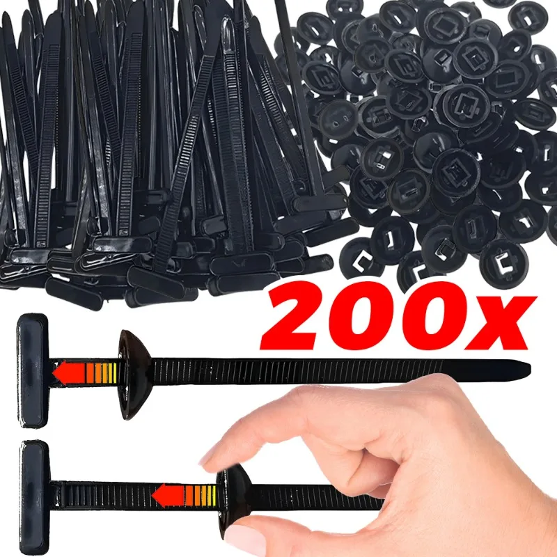 

Nylon Zip Ties Multi-Purpose Car Engine Guards Underbody Panel Fastener Clip Screw Replacement Heavy Duty Self-locking Cable Tie