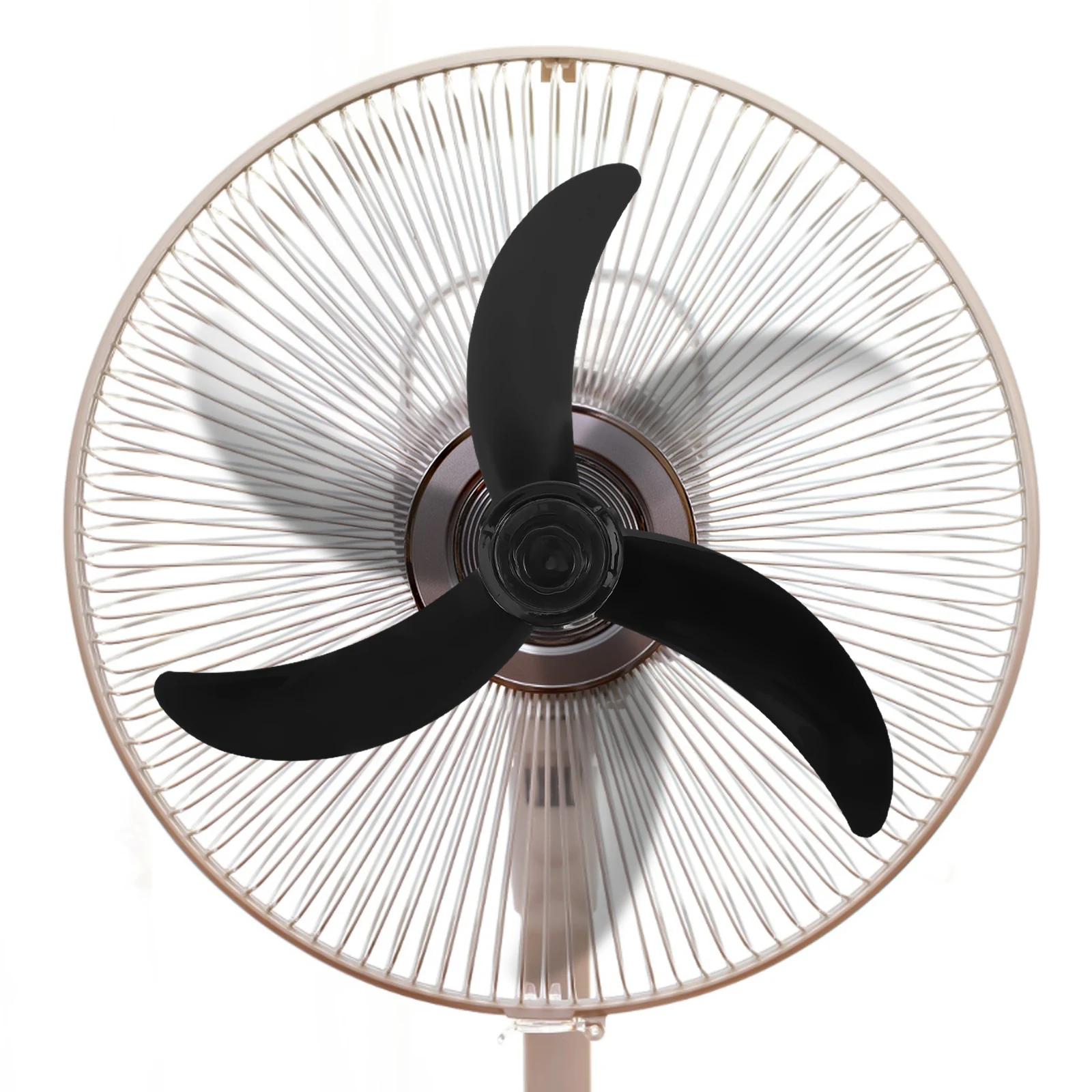 

18-Inch 3-Pcs Plastic Blades Universal Replacement For Table Floor Standing Pedestal Fans Low Noise Balanced Airflow Enhanced