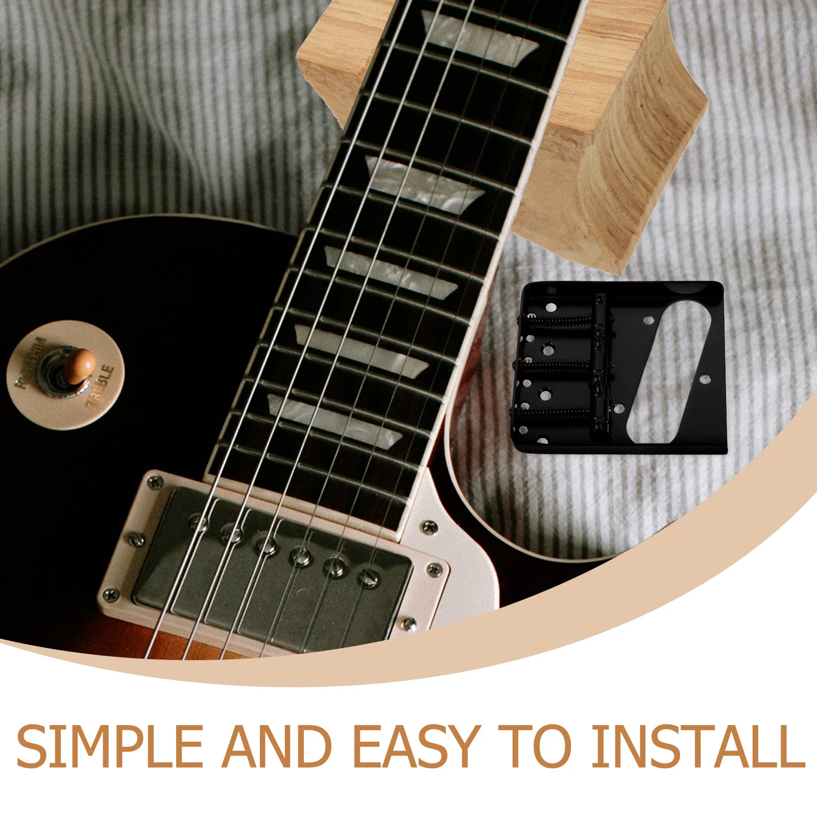 

1 set 1 Set Electric Replacement Metal Bridge Tailpiece Screws Carbon Steel Guitar Saddle Bridge For Guitar Parts Accessory