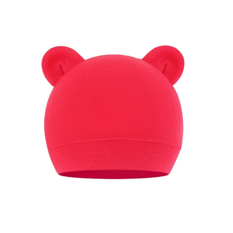 chapéus para bebês unissex, gorro hospitalar infantil, bonito, quente, algodão, urso, recém-nascido, para bebês, para