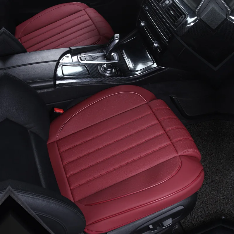 Car Seat Extension Leg Rest Cushion PU Leather Car Front Seat Anti-skid Pad Universal Extended Seat Modification Accessories
