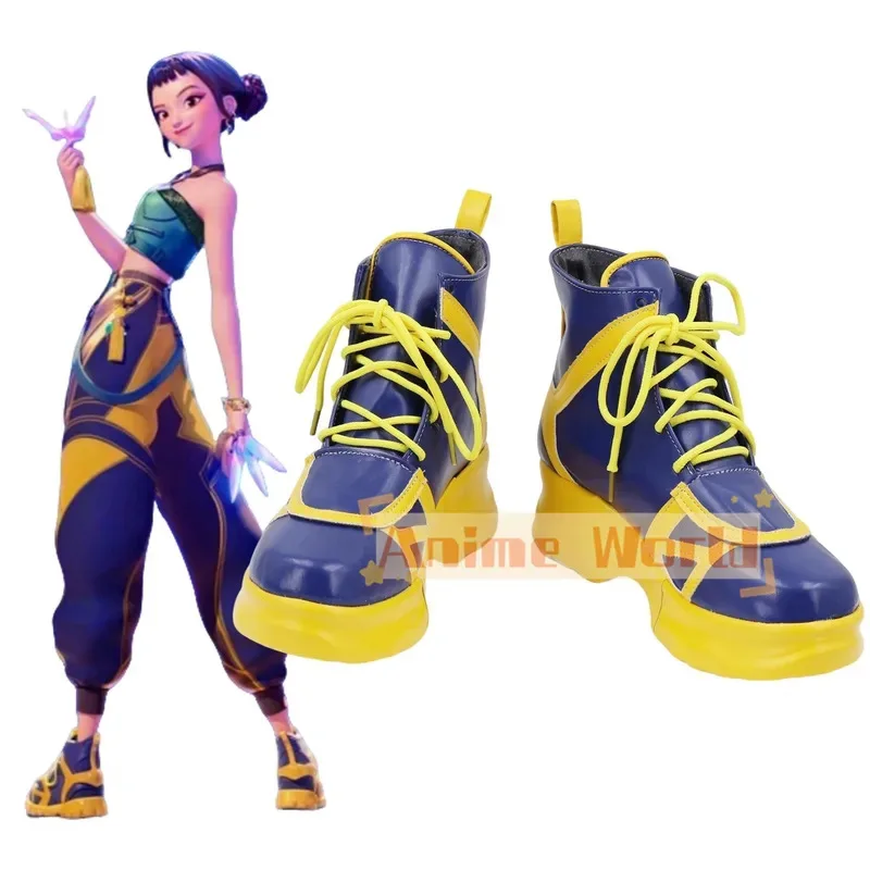 

Game KPop Demon Hunters HUNTR/X Zoey Cosplay Shoes Halloween Carnival Party Comic-con Role Playing Shoes Adult Children