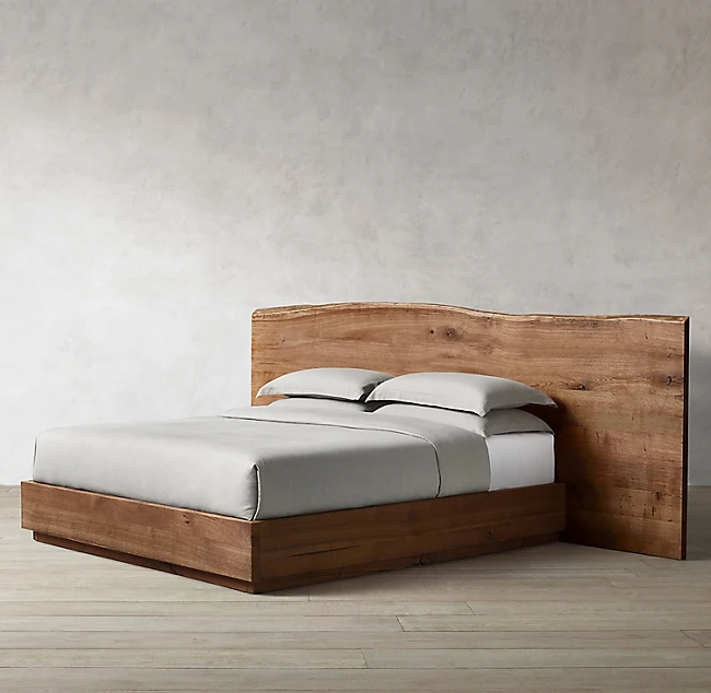x−Low MOQ Modern Bed Customized Hotel Bedroom Furniture Different Sizes Solid Oak Wooden Beds&