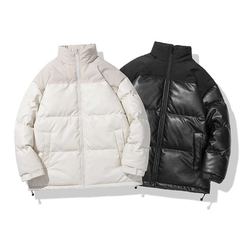 

Горячая распродажа: Зимняя мужская парка с капюшоном, однотонная, утепленная, на молнии, модная повседневная теплая куртка для мужчин, универсальная верхняя одежда для активного отдыха