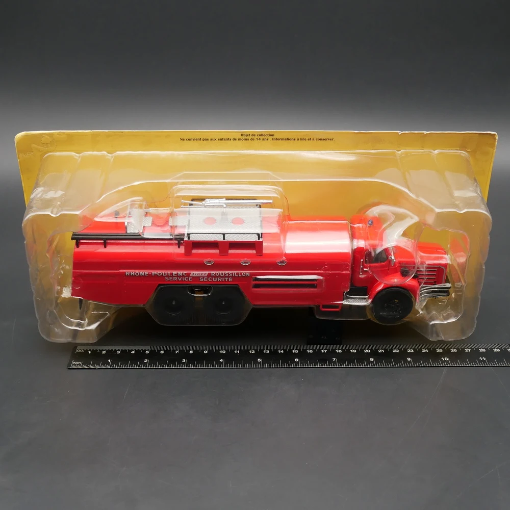 

Литой под давлением Ixo 1:43 Scale Berliet GBO French Fire Engine Berliet Foam Car Модель автомобиля из сплава Коллекционная игрушка в подарок Сувенирный дисплей