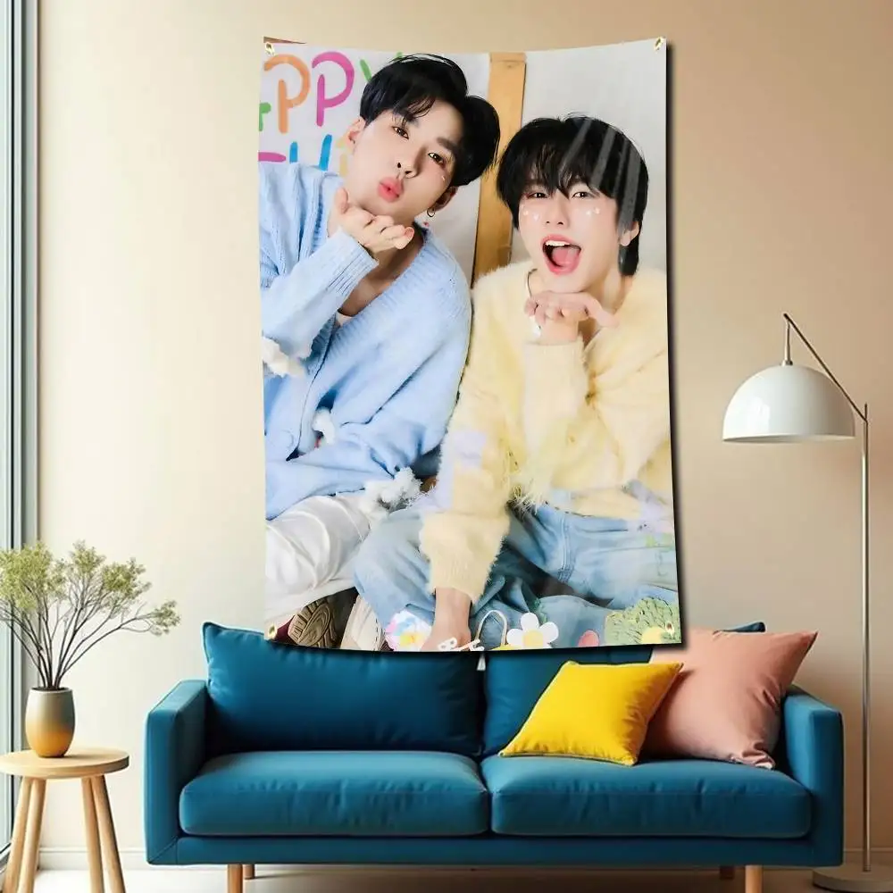Wan x Third Mr-Fanboy CP-AuauSave Flag Tapestry Banner for Bedroom Living Room Outdoor Camping Custom Supported