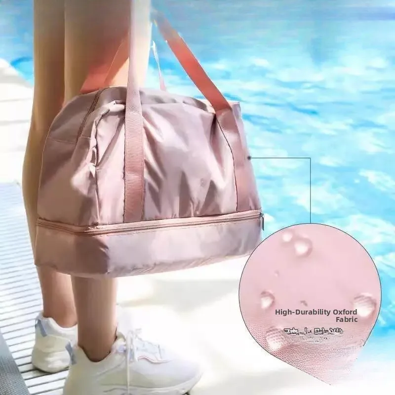 Waterproof Swimming Bag Women's Fitness Sports Beach Storage Bag Handheld Dry Wet Separation Men's Children's Fashionable