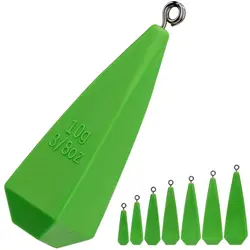 7pcs Fishing Practice Plugs 3.5g 5g 7g 10g 13g 16g 21g Weight Casting Plug Fishing Practice for Kids Improving Casting Skill