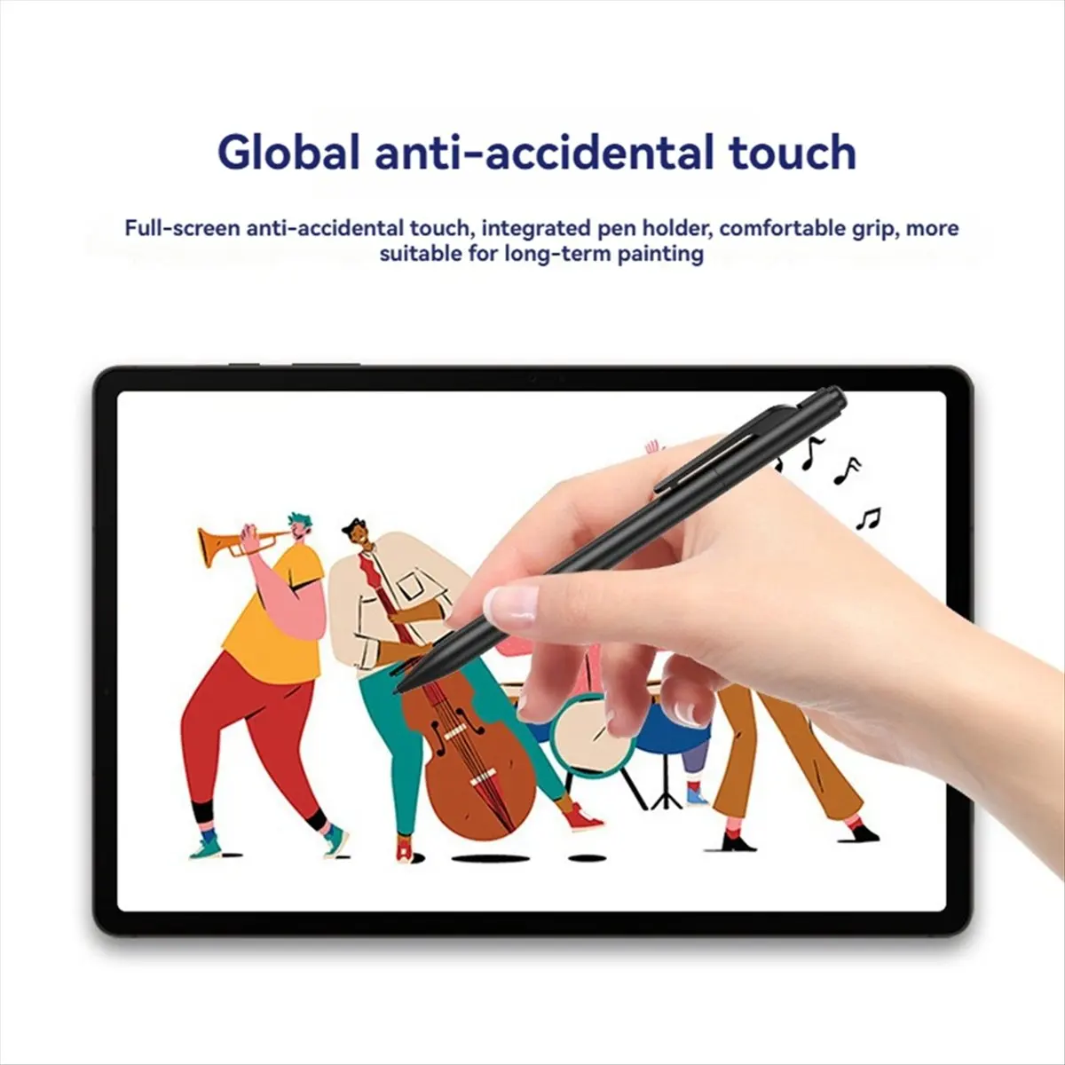 4096 Pressure Slim Pen Stylus Pen Graphic Pen Tip Stylus Pen for ReMarkable1 Pro White