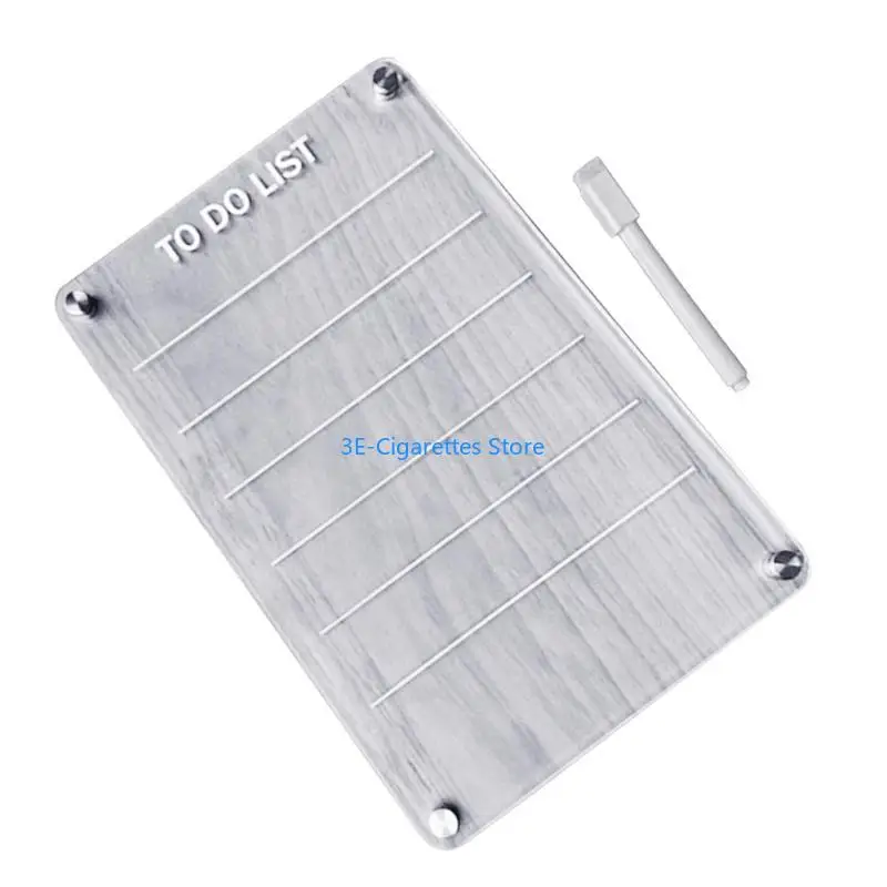 W8KA Weekly Dry Apage Refrigerator Board Clear Planner Planner Note