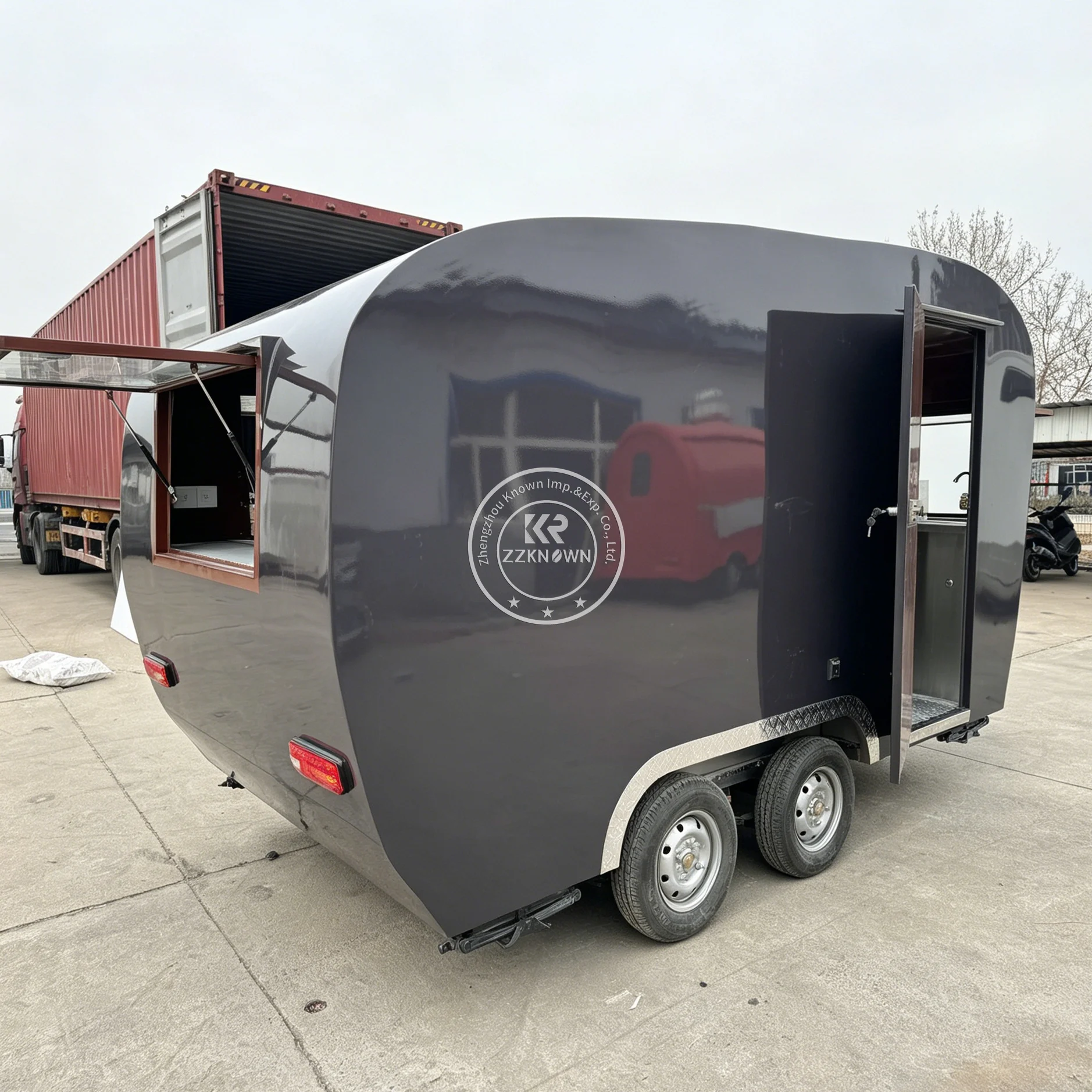 Custom Mobile Concession Food  - огляд і ціна Hot Dog Vending Cart