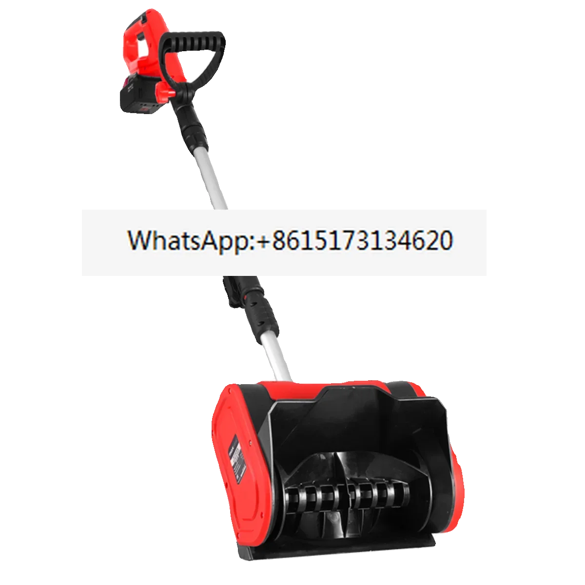 Electric wireless hand push outdoor snow clearing artifact lithium battery snow thrower