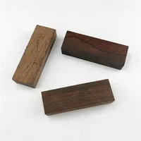 Natural Dalbergia Wood Blanks, Solid Timber Slabs for Handmade Knife Handles, Log Carving & DIY Craft Production Raw Material 2