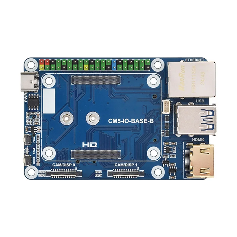 

Эффективное для вычислительного модуля Raspberry Pi 5 базовая плата CM5 (B) Плата расширения CM5-IO-BASE-B для вычислительного модуля 5 Lite/EMMC