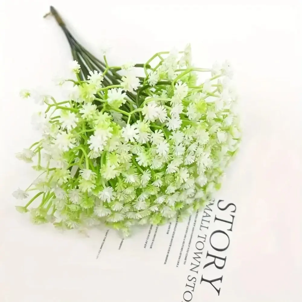 Fake Plants Artificial Starry Flowers Realistic DIY Floral Starry Artificial Flowers Soft Simulated Flowers Photography Props