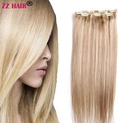 ZZHAIR 100% Brazilian Human Remy Hair Extensions 16