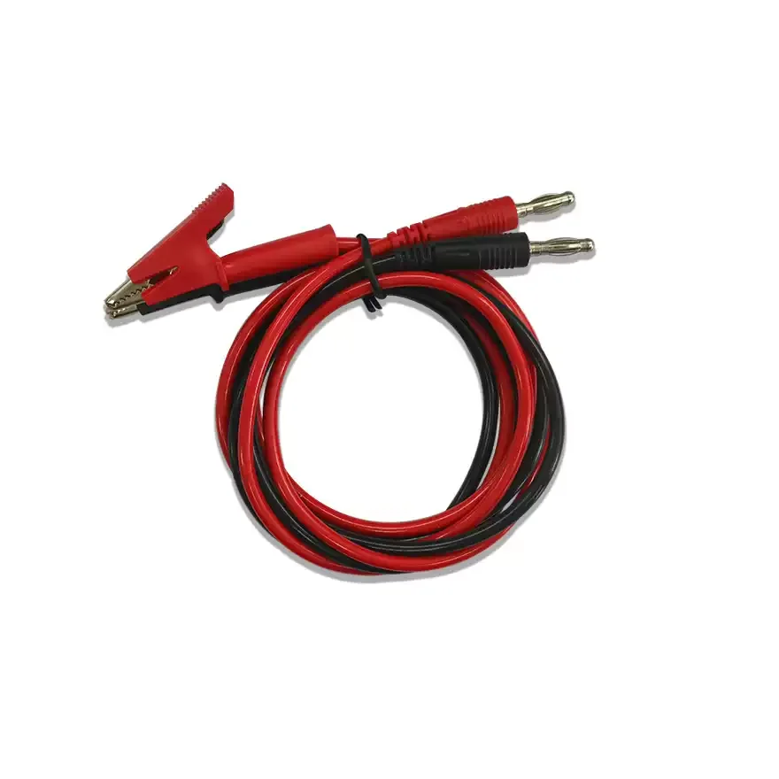1m  Power Output Test Cable with 4mm Banana Plug, 2.5mm² / 4mm² Copper Test Lead Wire