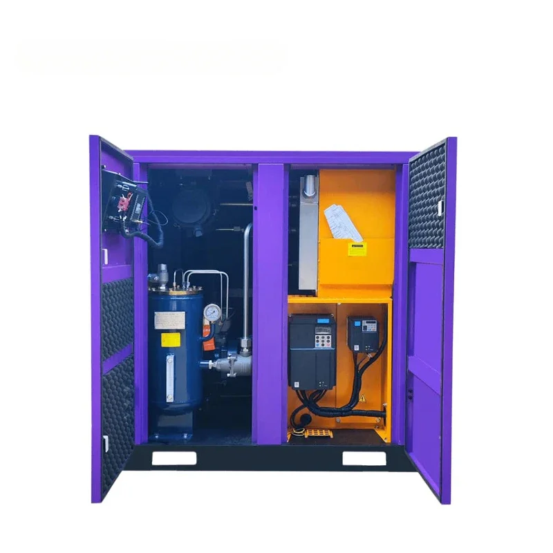 Best Electric Silent Compressor With Ghh Air End 7.5kw 11kw 15kw 18kw 20kw 22kw Screw Air Compressor 7bar-13bar With Ce