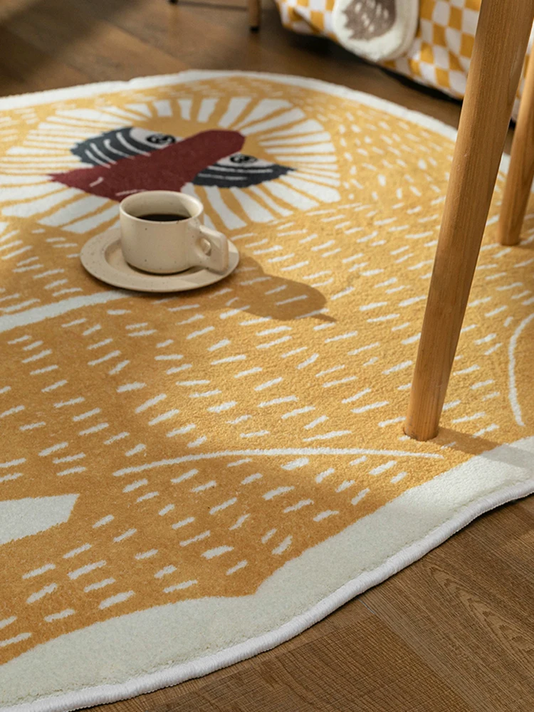Creative Animal Carpet Comfortable Soft Bedroom Rugs Luxury Living Room Decorative Carpets Wear-resistant Easy-care Balcony Rug