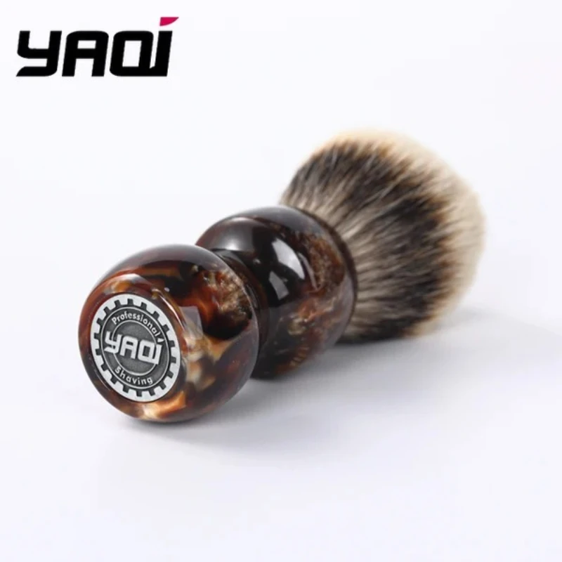 

YAQI Caramel 26MM Two Band Badger Hair Men Wet Shaving Brush