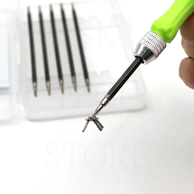 7 in 1 Magnetic Screwdriver Set Precision Screw Driver Maintenance Tools Special 0.8 star For Phone Clock Watch Repair 7392