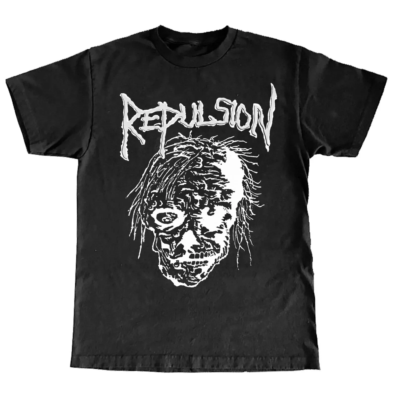 

Полноразмерная рубашка Repulsion из 100% хлопка, черная BL1464