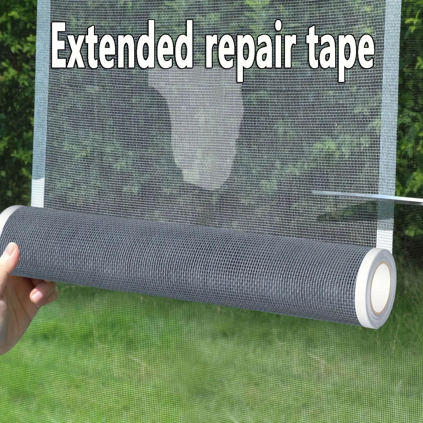 

1Roll 2 Metres Self-Adhesive Insect Screen Mesh Filter Mesh Metal Mesh Floor Drain Cover For Doors Windows Screen Door Repair