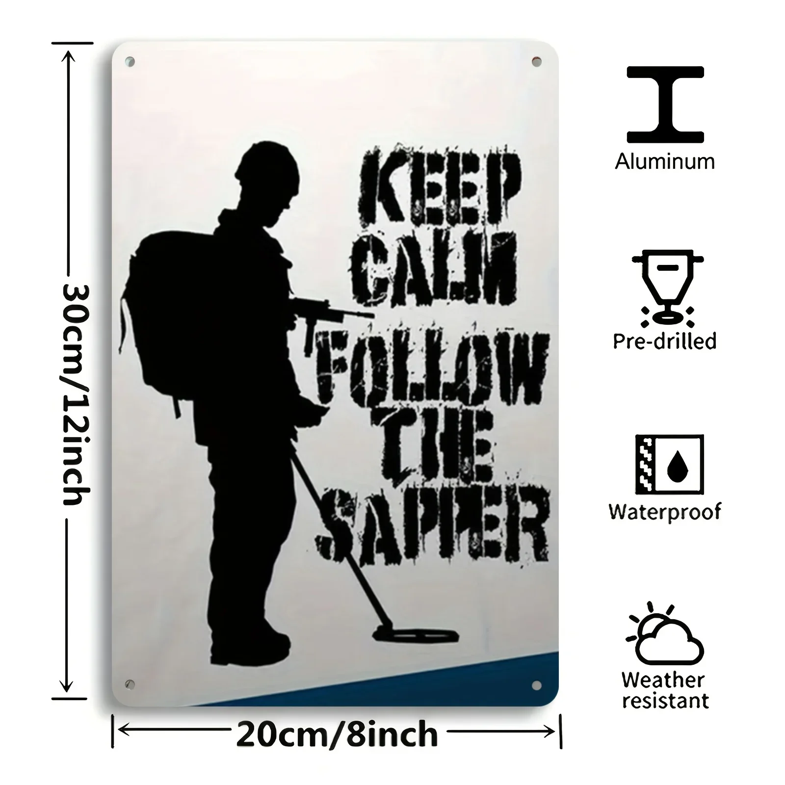 2D Flat, The British Army Engineers' Motto 