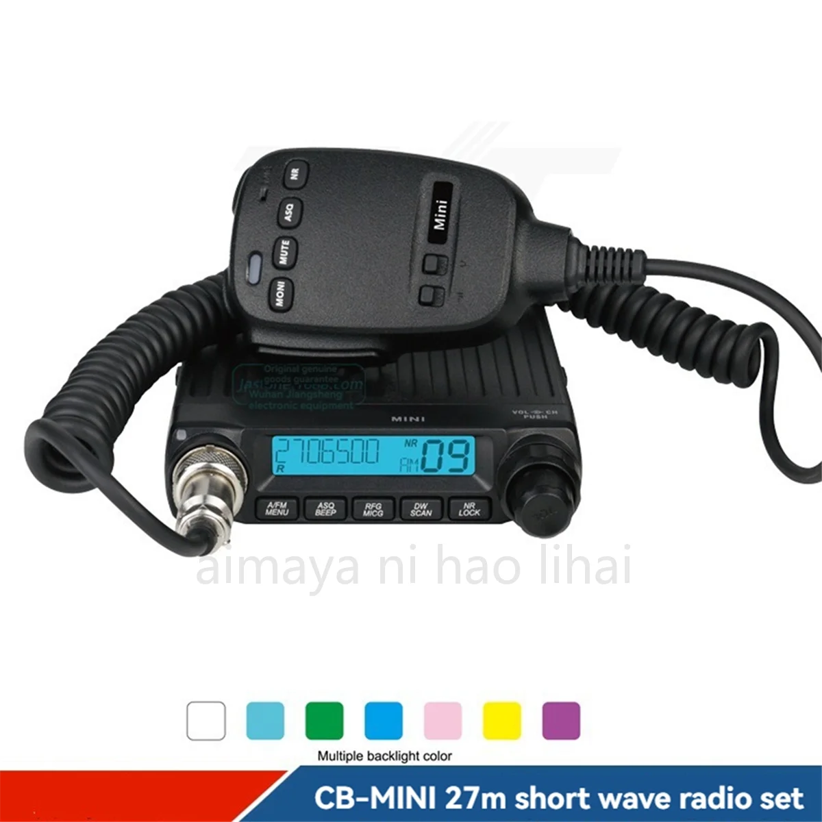 Rádio de ondas curtas MINI de mesa 27MHz-39MHz, intercomunicador marítimo para embarcações, barcos de pesca, estação veicular TYT.