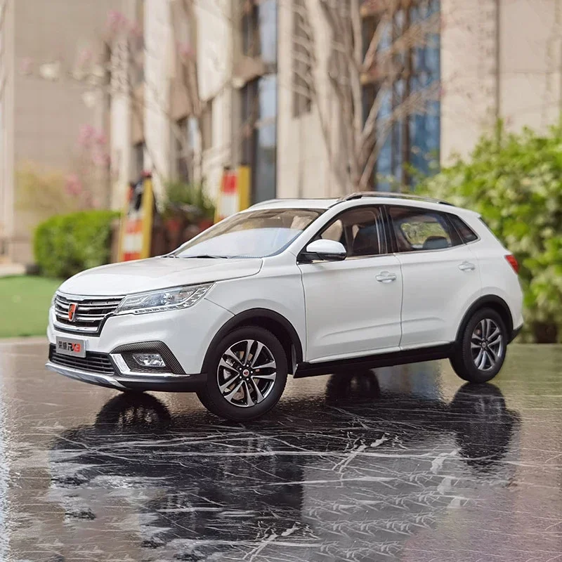 ROEWE-RX3 SUV White Alloy Car Model, SAIC Off-Road Vehicle, Adult Gift Collection, Desktop Display, Micromodel, 1: 16