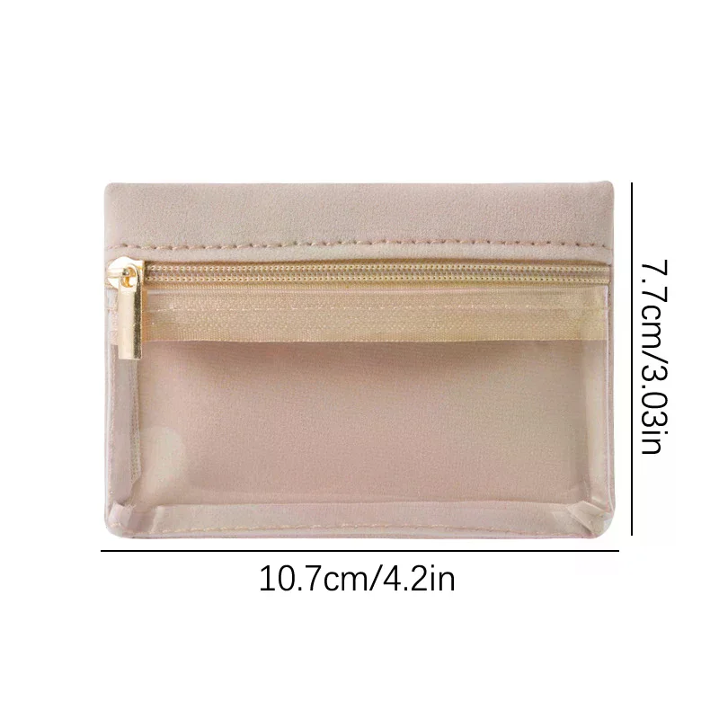 Portable Velvet Jewelry Box Earrings Necklace Ring Bracelet Trinkets Accessory Zipper Pouch Travel Water-proof Dustproof Bag