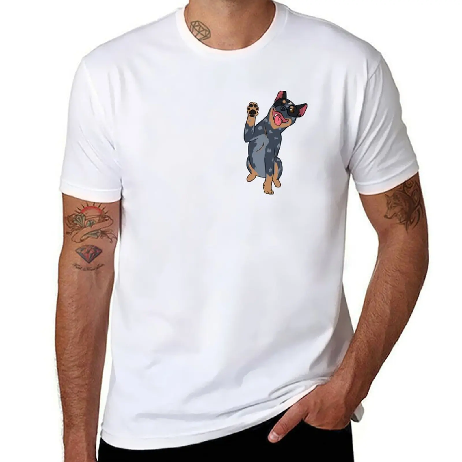 

Blue Heeler T-Shirt t shirts for man pack white man t shirt graphic T-Shirt