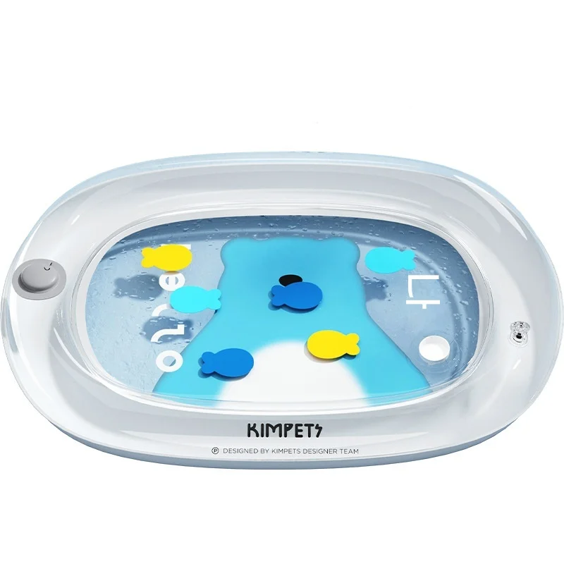 고양이 강아지 물 쿨링 매트 두꺼운 PVC 긁힘방지 Inflatable Pet Cooling Mat Thickened PVC Anti Scratch Water Summer Bed for Cats Dogs Indoor Outdoor - view 5