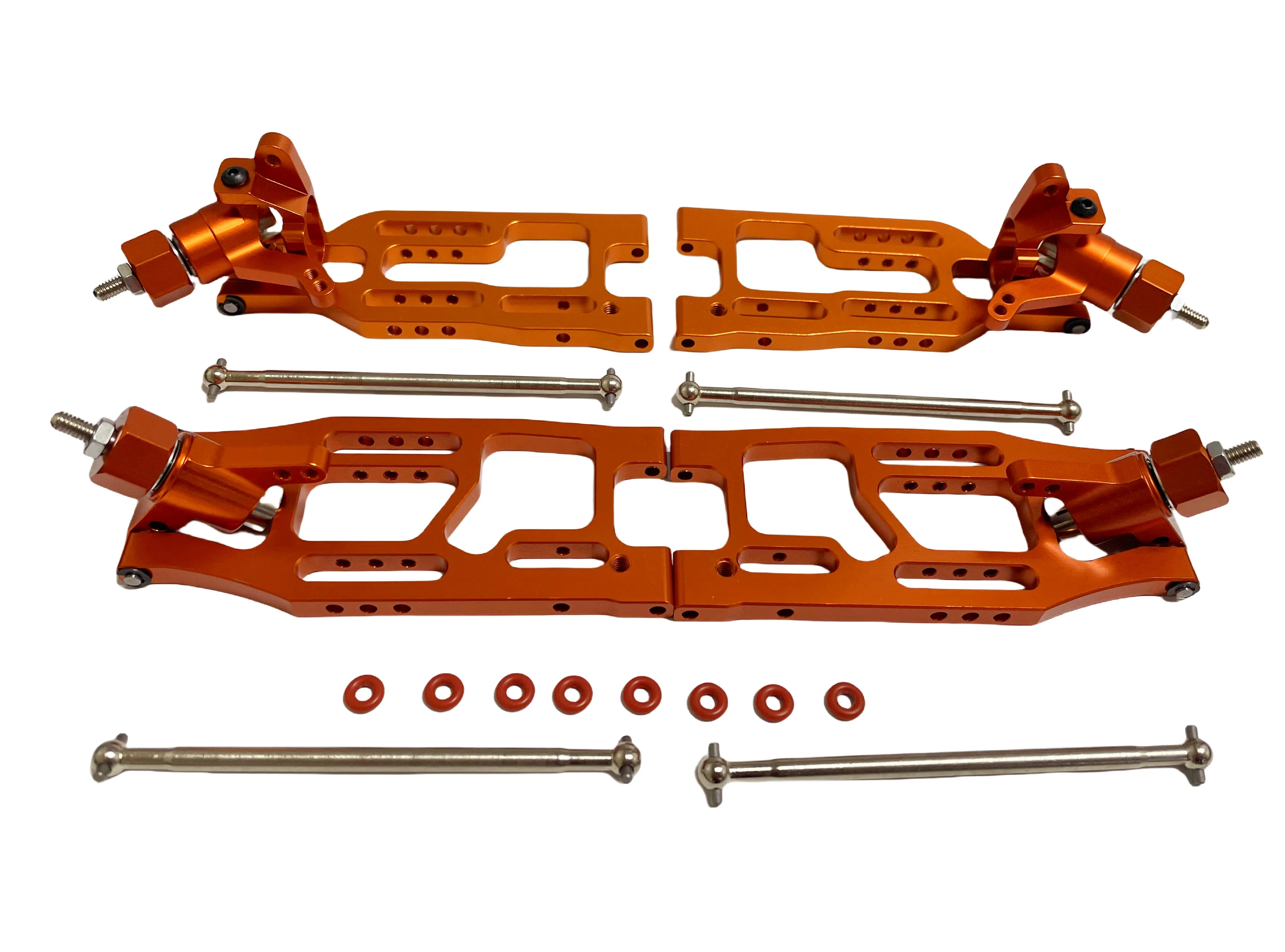 Aluminum Alloy Front and Rear Swing Arm Set Are Assembled and Suitable for Hpi Racing - Bullet St Flux St/Mt