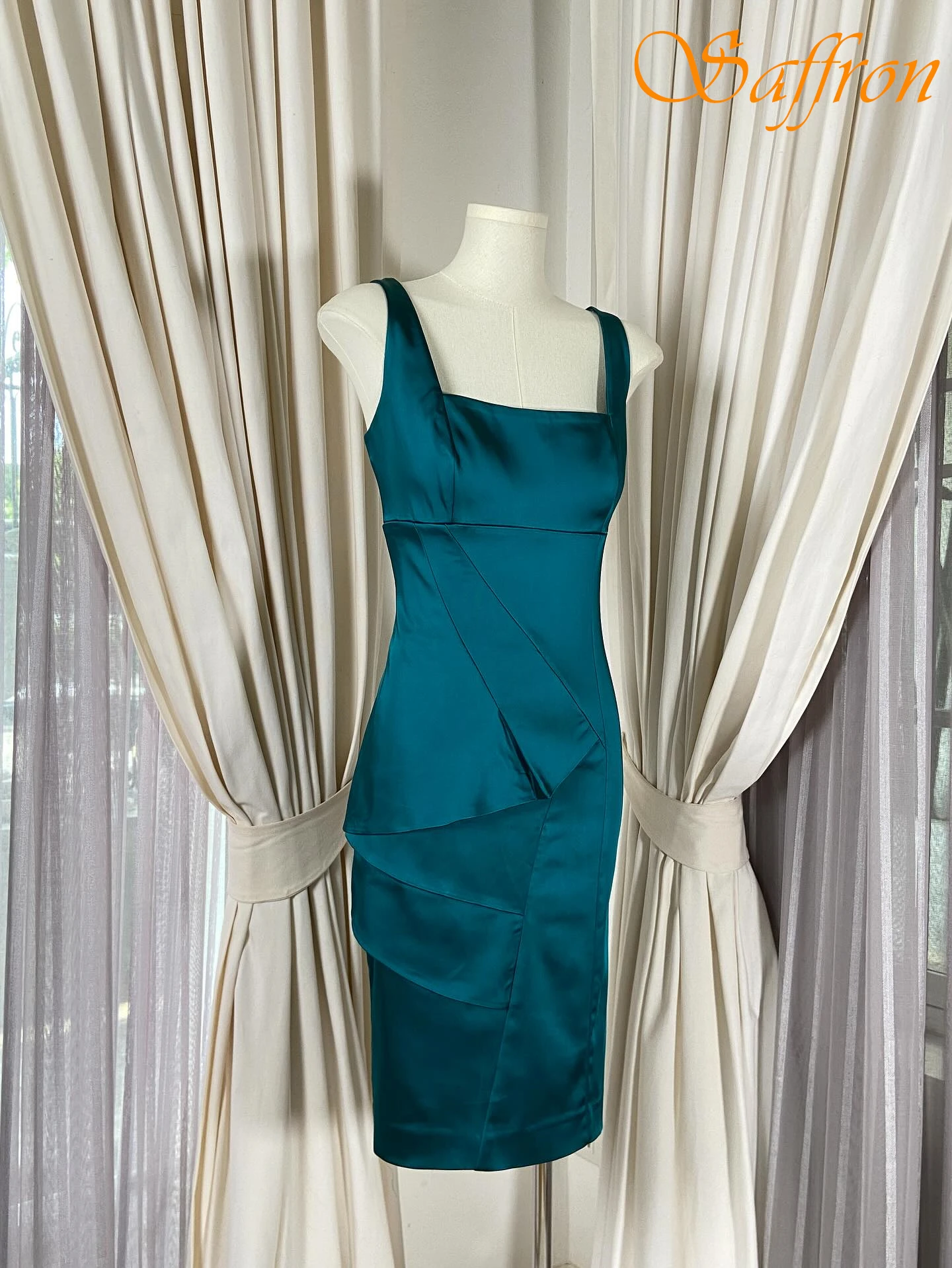 

Customized Straight Square Collar Elegant Evening Dress Fashion High Quality Bespoke Occasion Gowns Spaghetti Straps Prom Dress