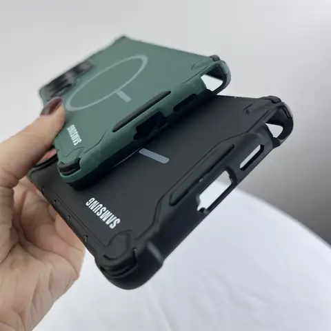Shockproof Armor Case For Samsung Galaxy S26 S25 S24 S23 Ultra Plus A56 A36 A55 A54 A 35 34 25 15 14 13 For Magsafe Charge Cover