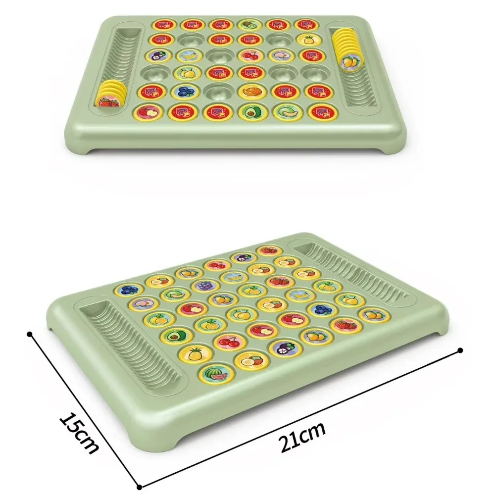 Focus Training Giochi di battaglia Othello Strategia per 2 giocatori Classico Reversi Gioco da tavolo Frutti Cognitivi STEM Abilità matematiche