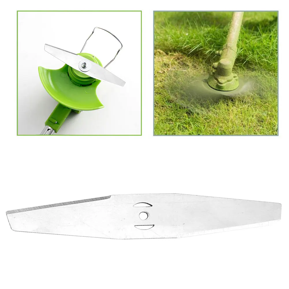 Electric Lawn Mower Saw Blade 200mm Spare Mower Blade Metal Grass Brush Cutter Blade Replacement Garden Power Tool  Accessories