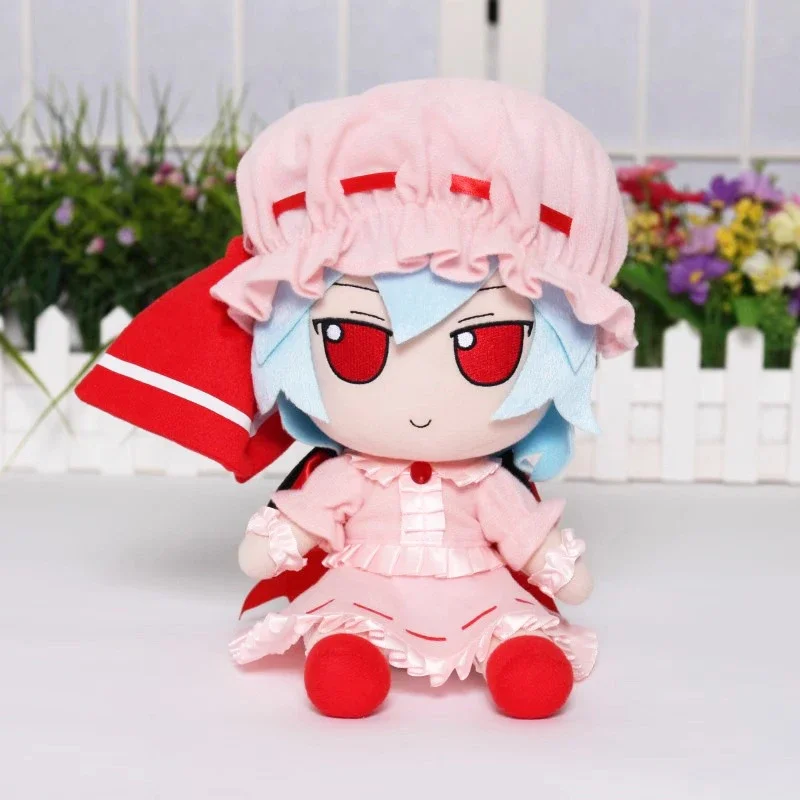 Touhou Project Plush Toy Remilia Scarlet Fumo Flandre Smoke Stuffed Doll Soft Figurine Cartoon Anime Game Reimu Usami Cirno Gift