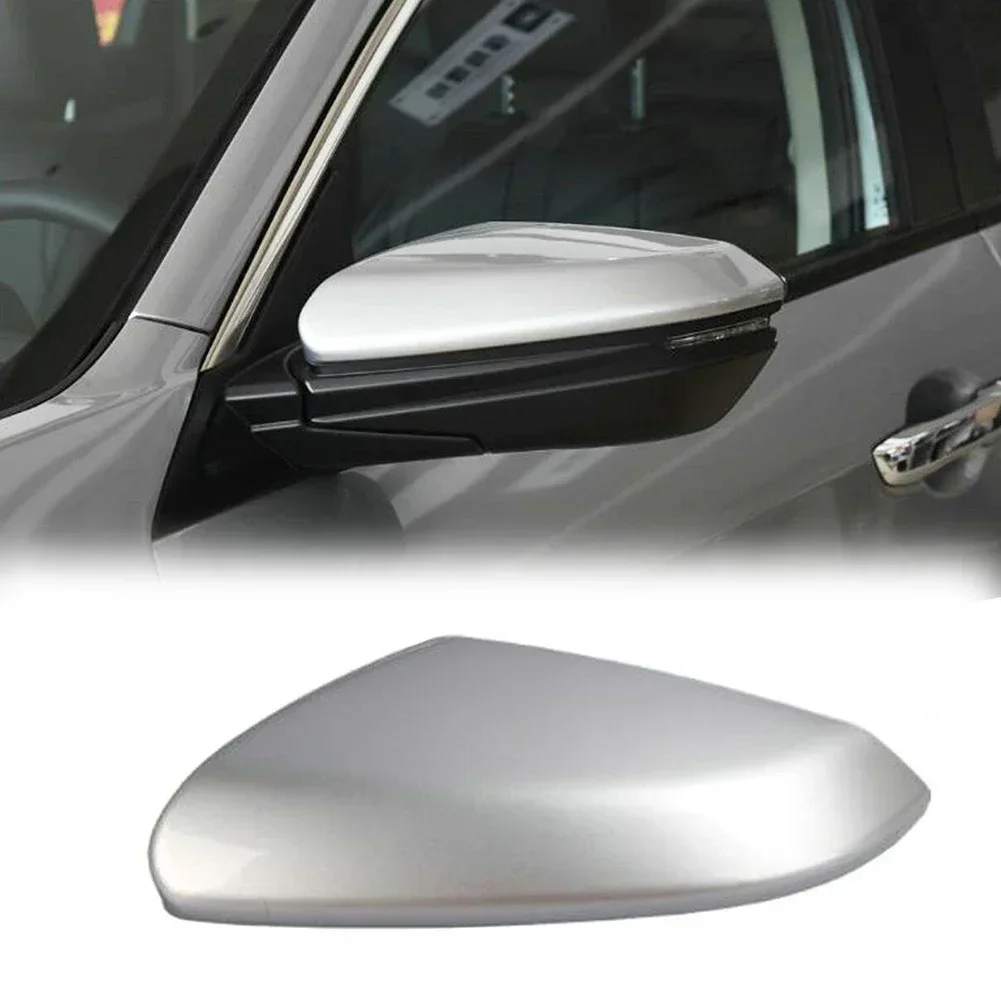 

1x Left For Honda Civic 2016-2020 Silver Left Driver Side Mirror Cap Cover Rearview Mirror Housing Replacement Automobiles Parts