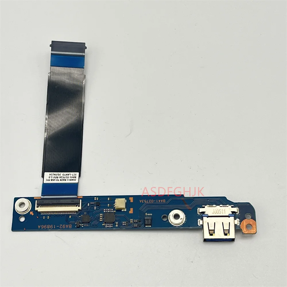 Original For Samsung 11 XE310XBA Chromebook USB board With Cable BA92-19896A 100% Tested And Shipped 100% Perfect Work