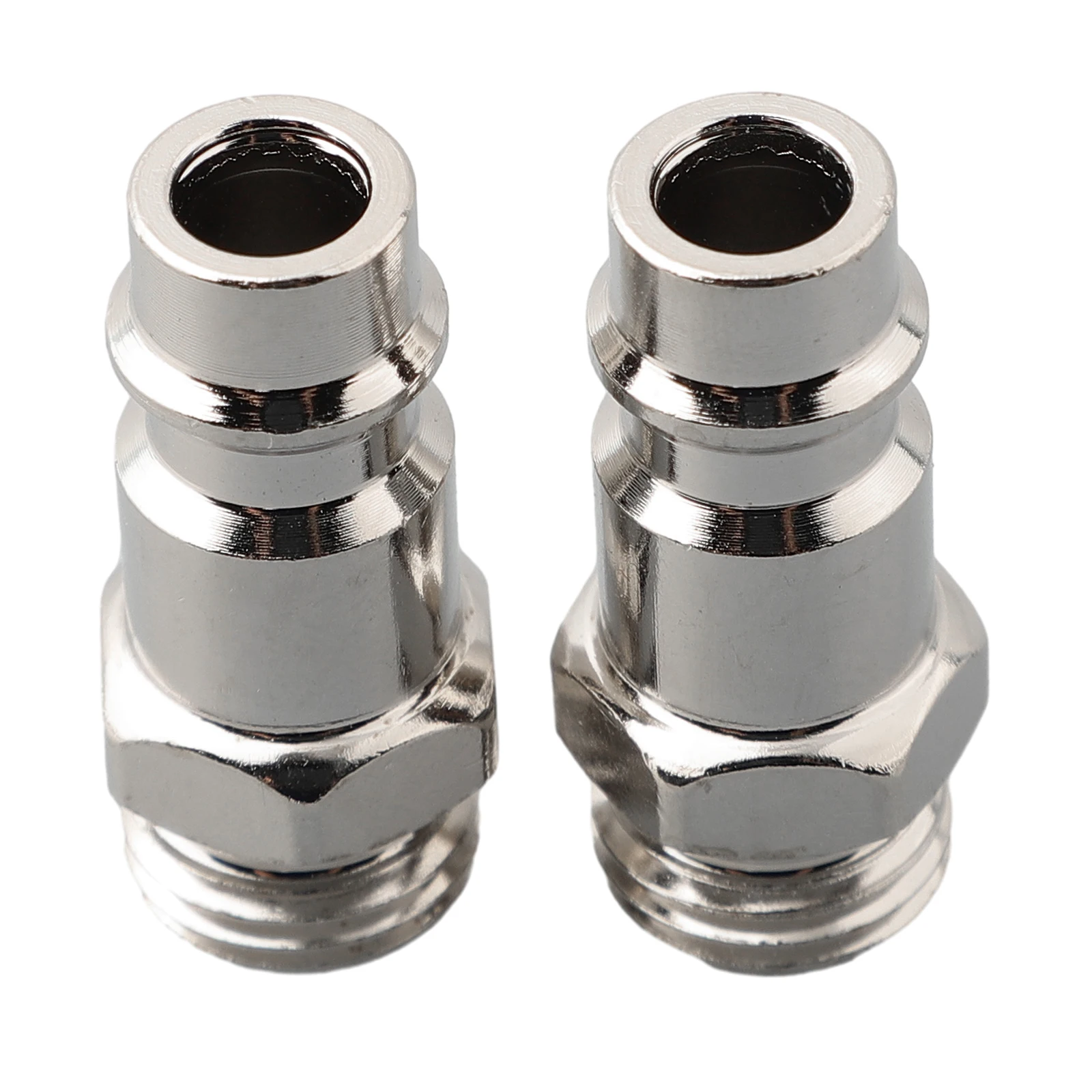Male 2pcs 32mm Euro Male Release Fitting Coupler Euro Compressed Fitting 1/4in Quick Release Connector Euro Fittings
